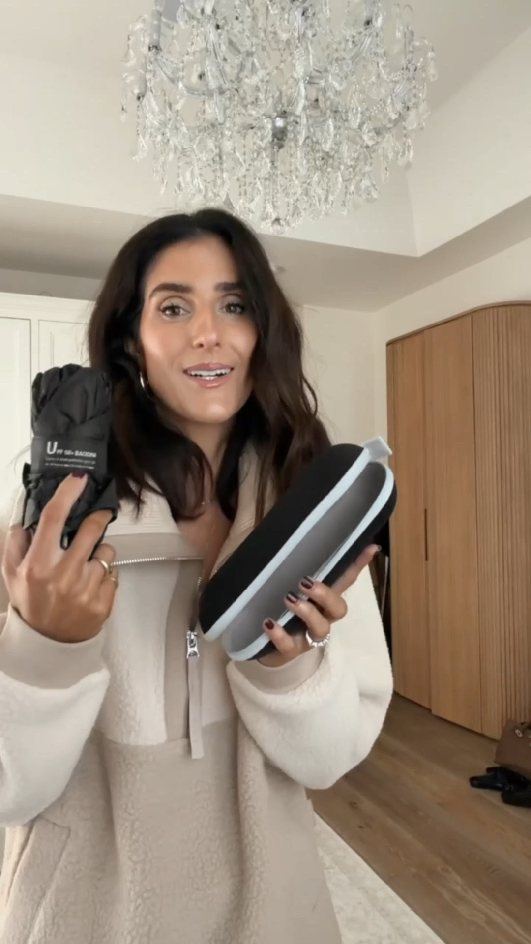 This umbrella saved me on my trip to Paris! Would make a great useful gift as well, especially for someone who travel. 
Btw I need to share this pullover before it sells out because it’s so good! Would make a great cozy gift because it’s so unique. I’m just shy of 5-7” wearing the size small #Stylinbyaylin #aylin #giftidea #pullover #varley  #shopbop #amazon 

#LTKTravel #LTKBeauty #LTKSeasonal