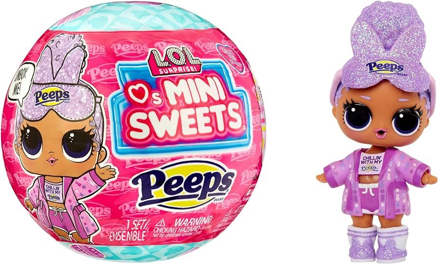 LOL Surprise Loves Mini Sweets - Peeps Cozy Bunny with Collectible Doll, 7 Surprises, Spring East... | Amazon (US)