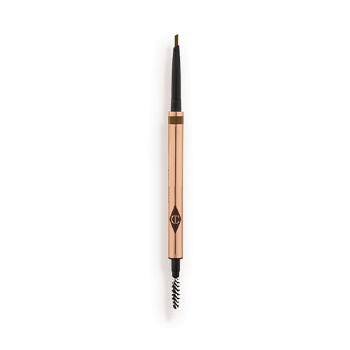 Charlotte Tilbury Brow Cheat Eyebrow Pencil - Refillable Micro-Precision Brow Pencil with Angled Tip for Natural Hair-Like Strokes - 16-Hour Wear, Waterproof, Vitamin E + Carnauba Wax - Soft Brown | Amazon (US)