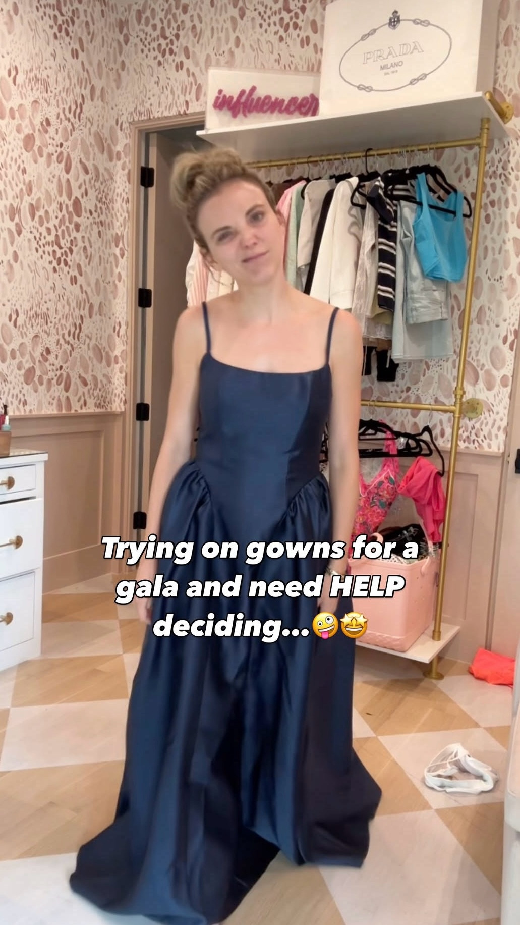 Need y’all’s help!! Trying on goes for a gala and I can’t decide 💃🖤

#LTKSeasonal #LTKStyleTip