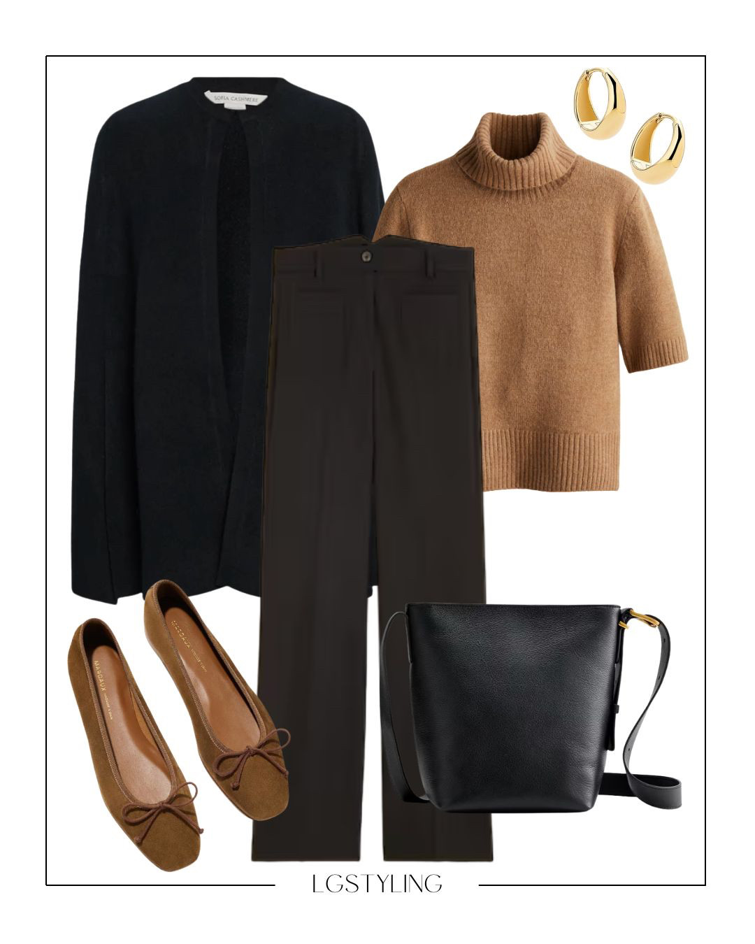 SUNDAY — SERVICE

Soft, classic Sunday style. A camel short-sleeve knit, tailored trousers, and a long black coat create a refined look for service or Sunday plans. Simple flats and minimal gold jewelry keep it polished.

#LTKWinterStyle #SundayOutfit #LTKClassics #MinimalChic #NeutralOutfits #WinterWardrobe #LTKStylist #EffortlessStyle #LGStyling

 

#LTKgrwm #LTKSaleAlert #LTKootd