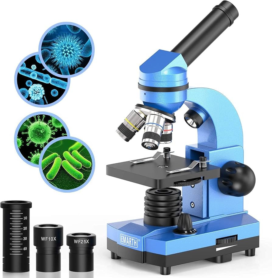 Microscope for Kids Beginners Children Student, 40X- 1000X Compound Microscopes with 52 pcs Educa... | Amazon (US)