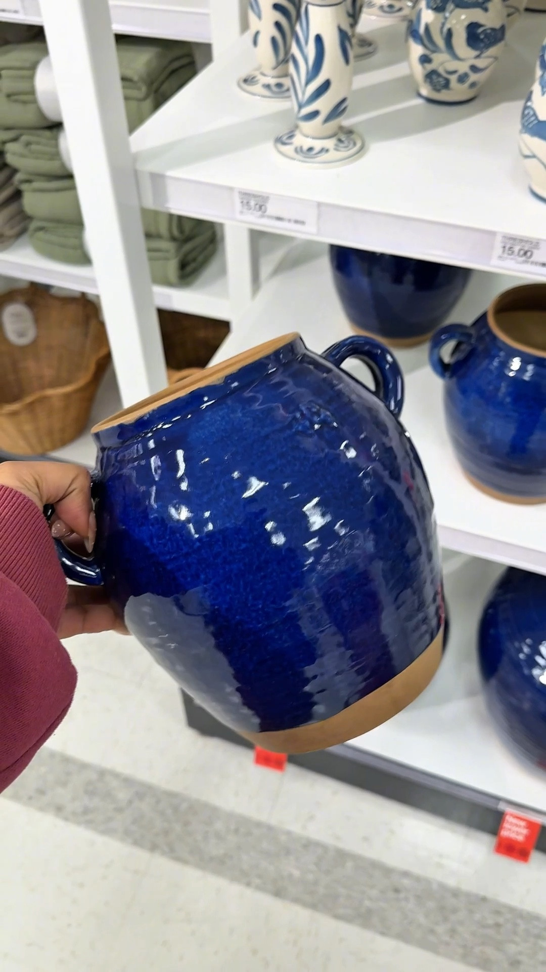 New home decor finds!! Loving the blue vases!! 

#LTKHome