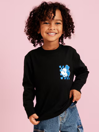 Old Navy x Disney© Oversized Long-Sleeve Graphic T-Shirt for Toddler Boys | Old Navy | Old Navy (US)