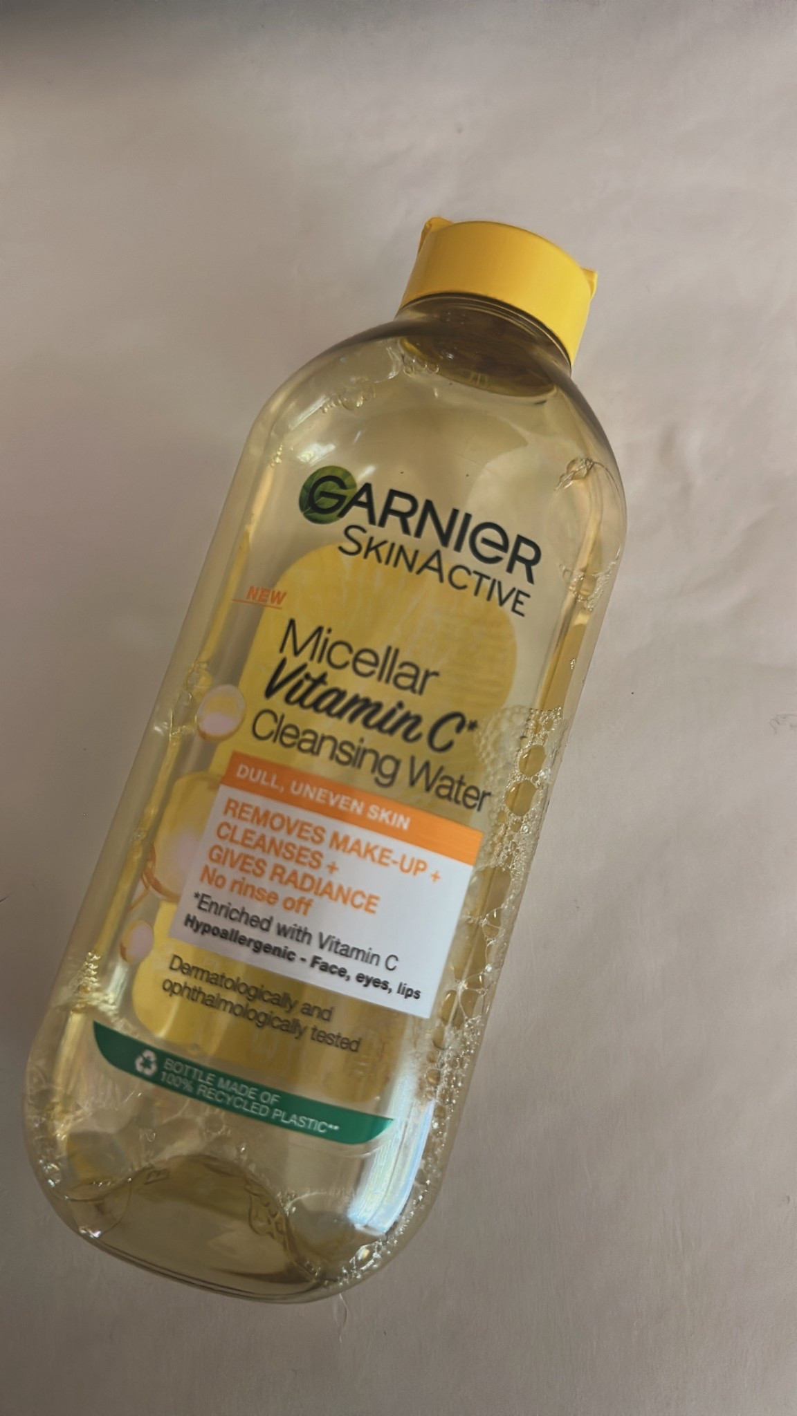 if your skin looks dull or tired… you NEED this 🍊💛

I started using the Garnier Micellar Vitamin C Cleansing Water and it removes EVERYTHING without stripping my skin

like makeup, sunscreen, all of it… but your skin still feels clean + glowy after 🤍

perfect for lazy nights or no-makeup days



#LTKBeauty #LTKselfcare #LTKmomlife