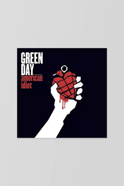 Green Day - American Idiot LP in Black at Urban Outfitters | Urban Outfitters (US and RoW)