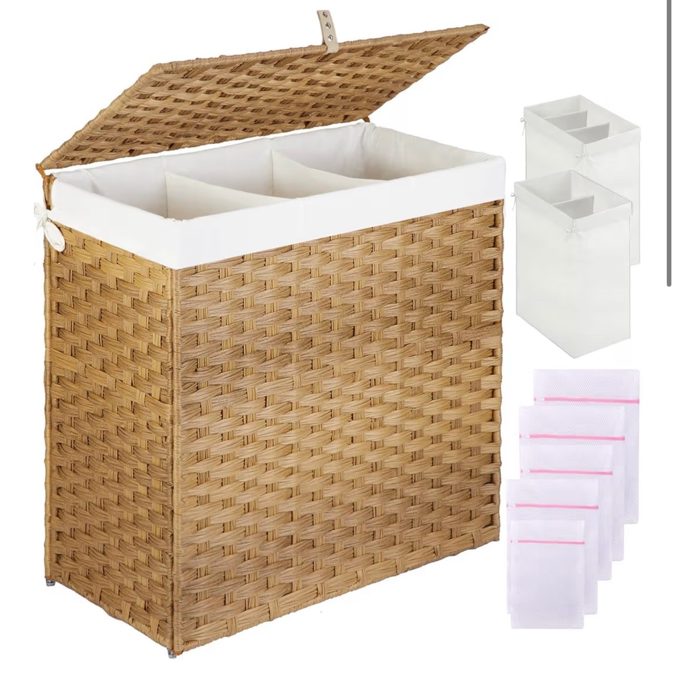 In love with our new three so divider hamper! 

#LTKcanada #LTKhome #LTKsale