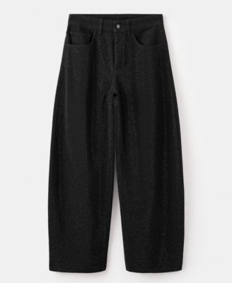 Mango Women's Balloon Rhinestone Jeans - Macy's | Macy's