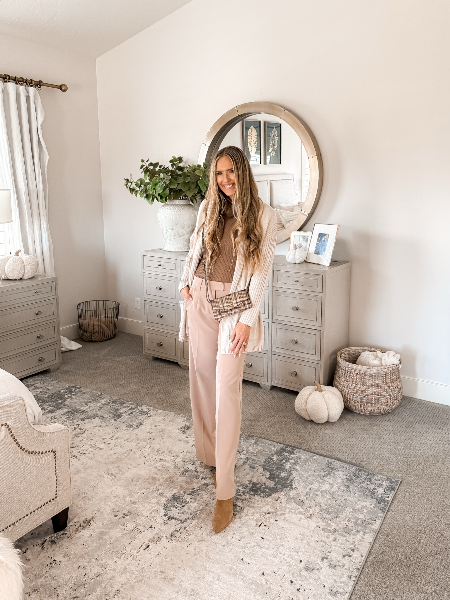 Booties are an absolute fall essential, and let me tell you, they work with everything! Whether you’re rocking a casual jeans-and-sweater combo or elevating a dress or workwear, booties add that perfect finishing touch. If you want a versatile shoe that’s both comfy and stylish this fall, booties are where it's at.

This pair is definitely a splurge, but I truly believe that investing in quality closet staples pays off in the long run. This chestnut color is no longer available, but I linked their newer colors and also some affordable similar options as well! 

These Marc Fisher boots run slightly small; so if you're between sizes I would order up a size! 

You do NOT need to spend a lot of money to look and feel INCREDIBLE!

I’m here to help the budget conscious get the luxury lifestyle.

Fall Fashion / Fall Outfit  / Walmart fashion / Nordstrom Rack / Affordable / Budget / Women's Casual Outfit / Classic Style / Dress Outfit / Fall Family Photos / Date Night / Workwear / Office Outfit / Teacher Outfit

#LTKFindsUnder50 #LTKWorkwear #LTKShoeCrush