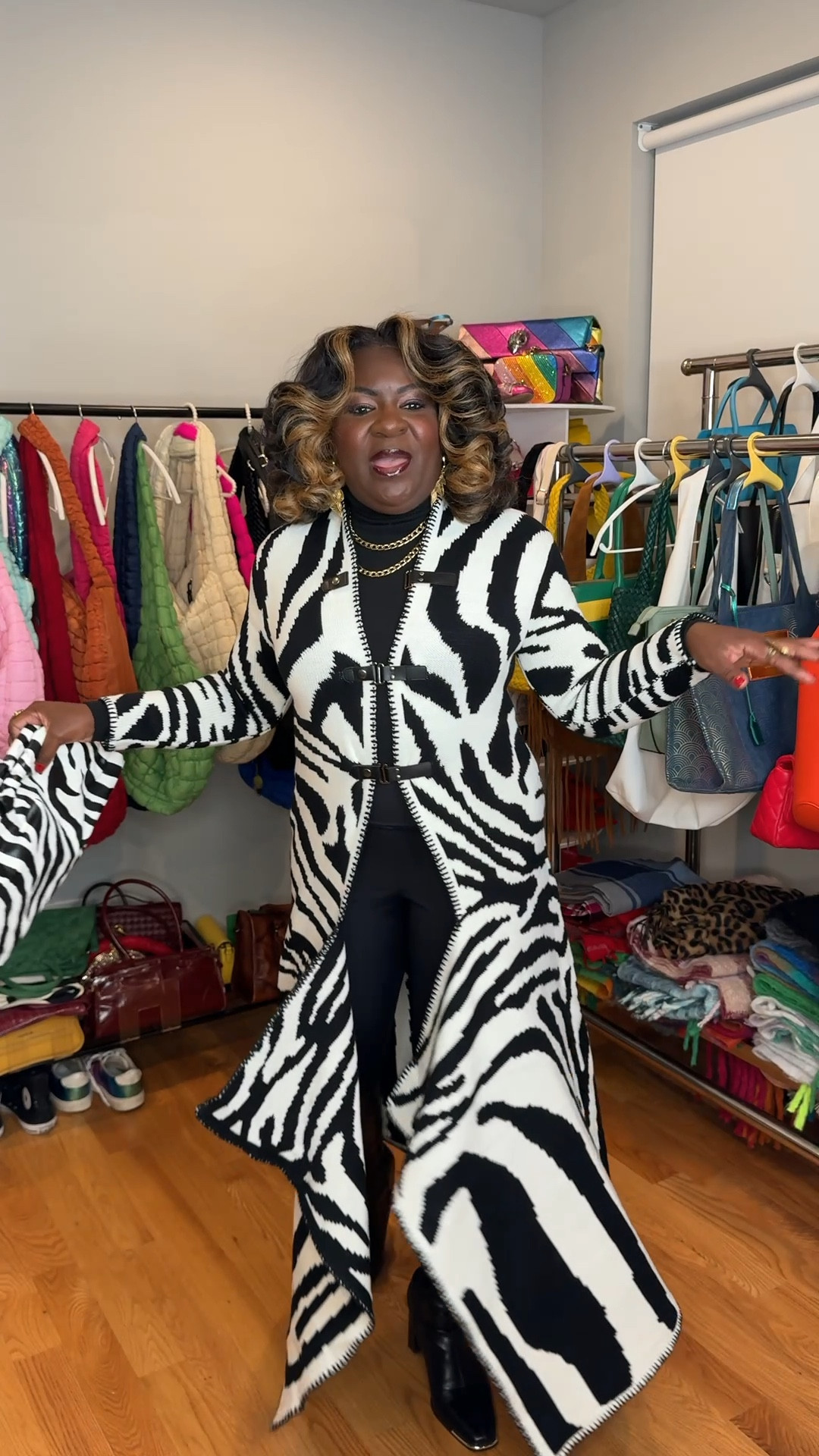 OOTN with Cardigan sweater from Akira 

#LTKOver40 #LTKFindsUnder100 #LTKStyleTip