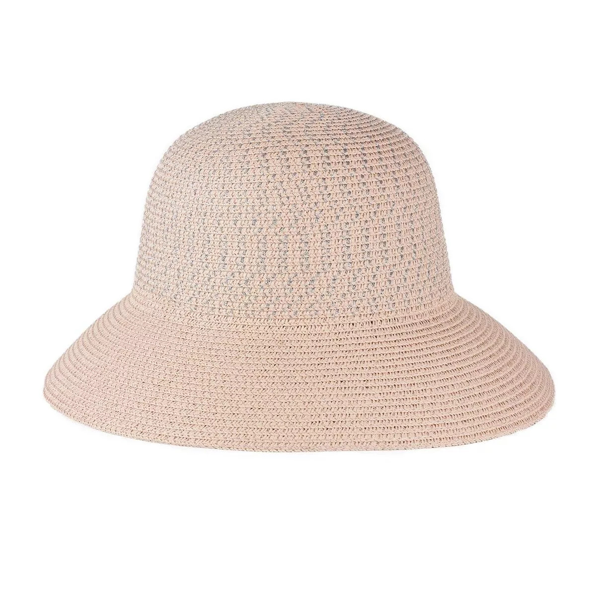 Magid Metallic Two Tone Straw Bucket Hat | Target