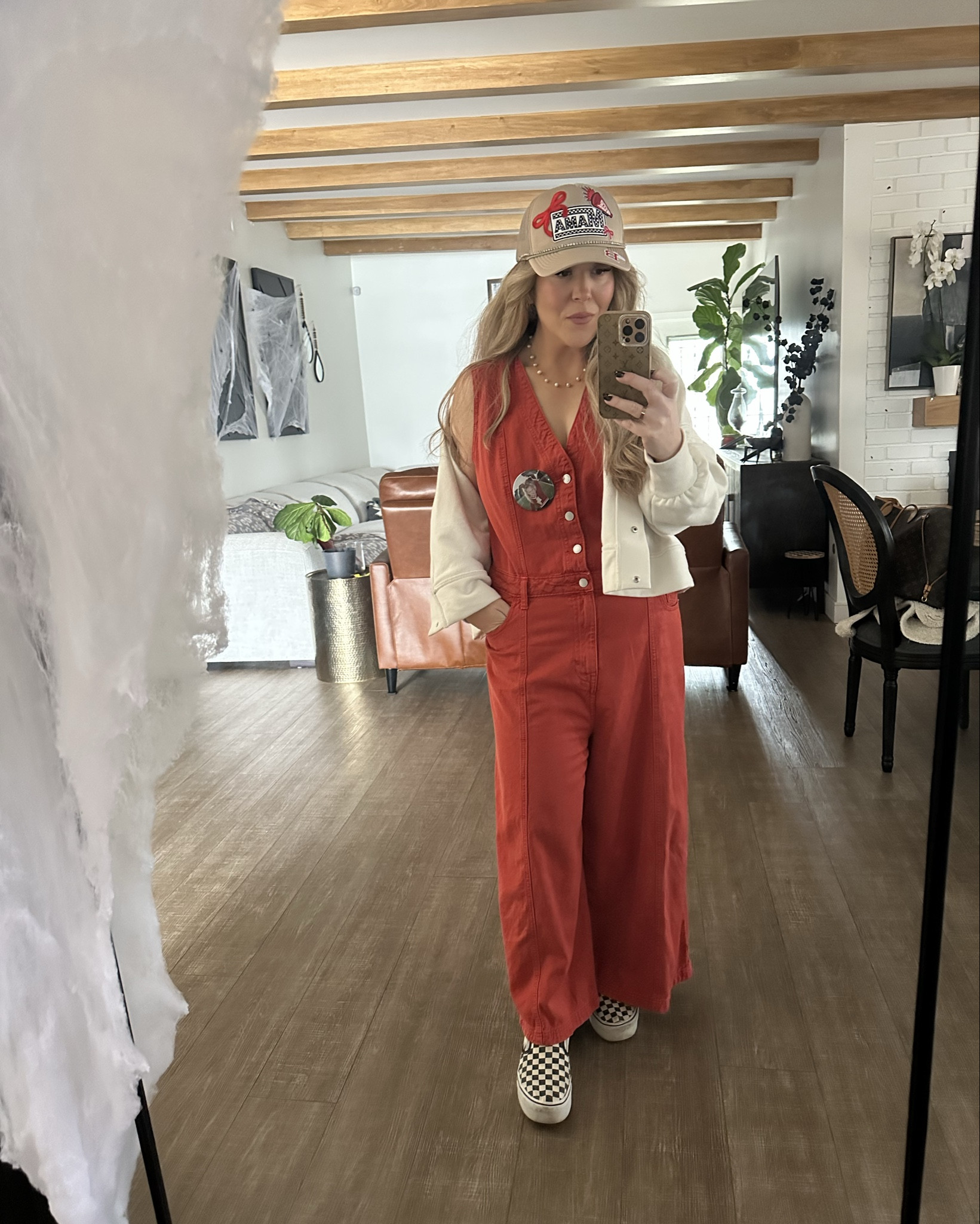 I love this jumpsuit so much that I have it in the blue denim as well. 
I recommend sizing down, can dress it up or down. I wore this for my daughter’s cheer competition, comfortable for sure!
#target #targetfashion #targetfinds #kohlsfinds #kohls


#LTKMidsize #LTKFindsUnder50 #LTKSaleAlert