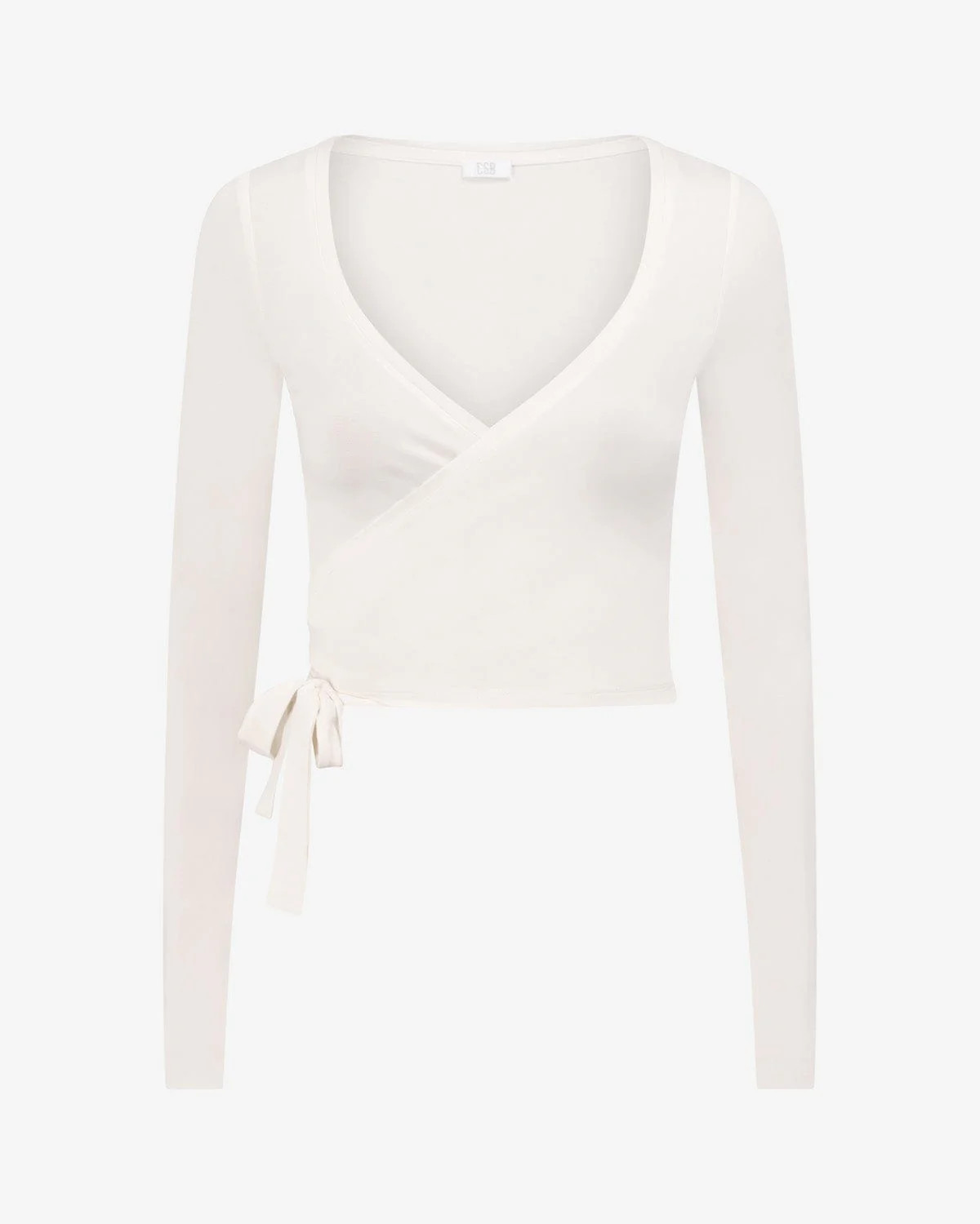 Ballet Wrap Top | Vanilla | Crop Shop Boutique AU
