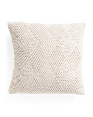 22x22 Nyla Knit Pillow | Marshalls