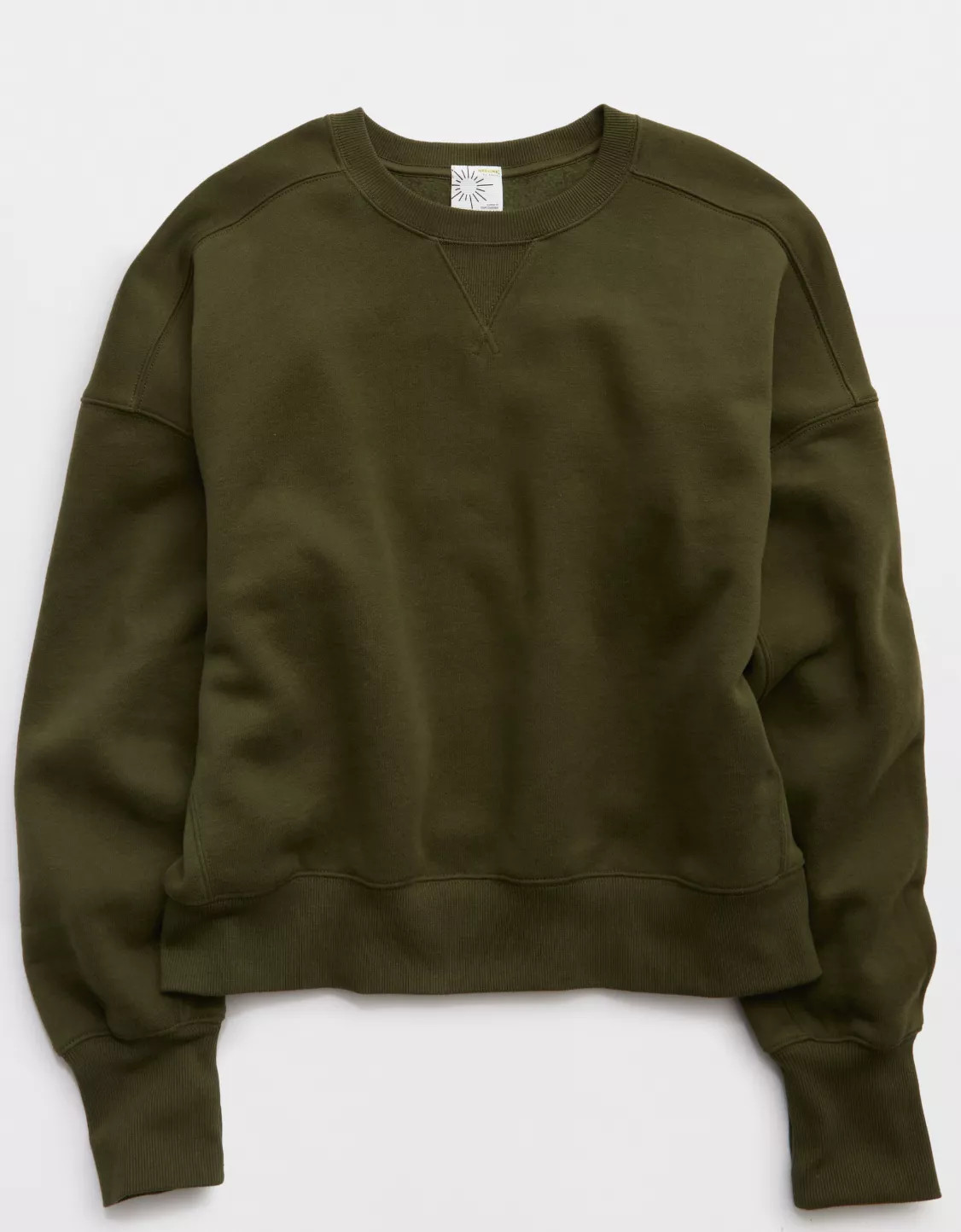 OFFLINE By Aerie Cloud Fleece Classic Crewneck | Aerie