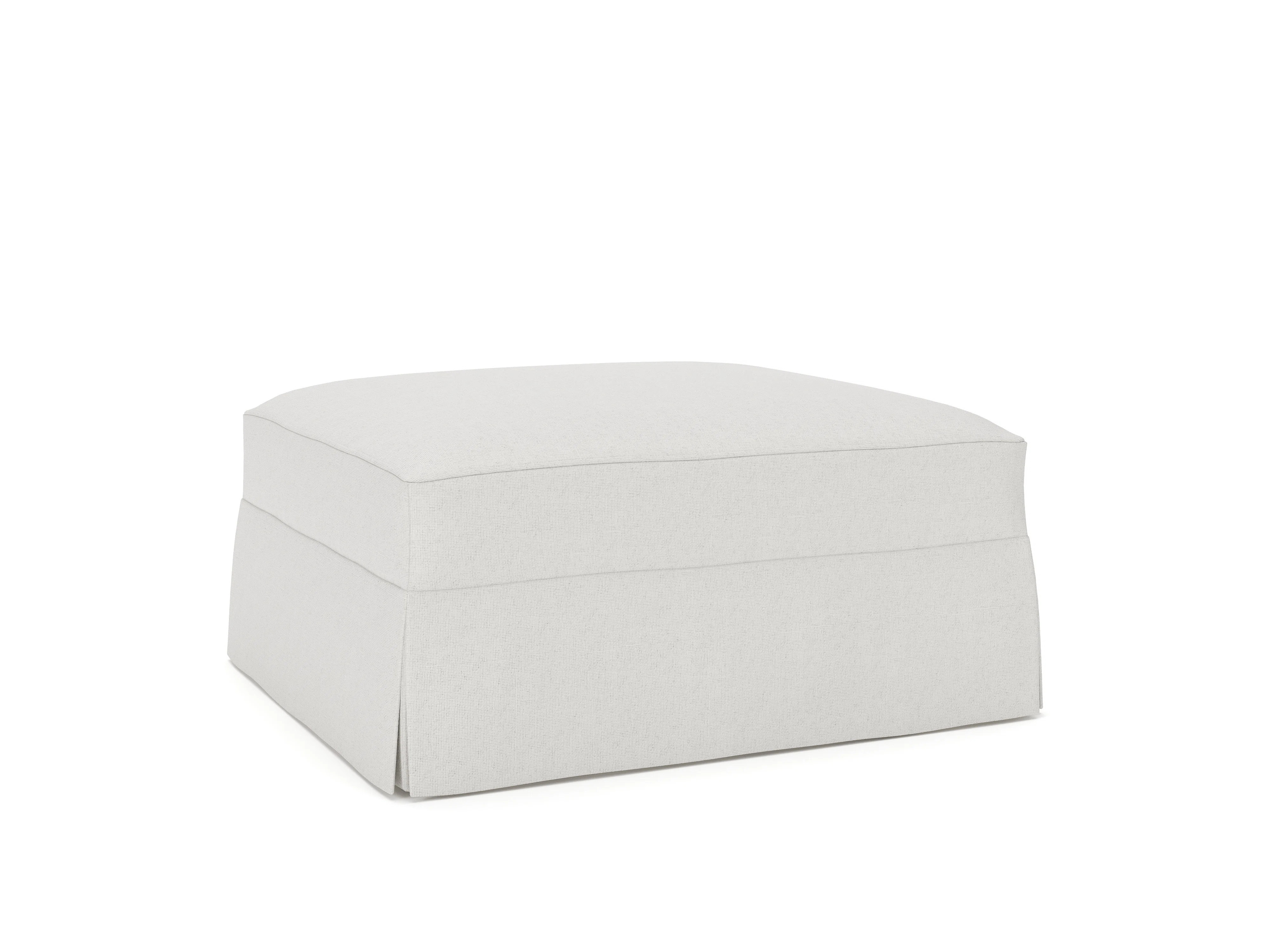 Lucia Upholstered Ottoman | Birch Lane