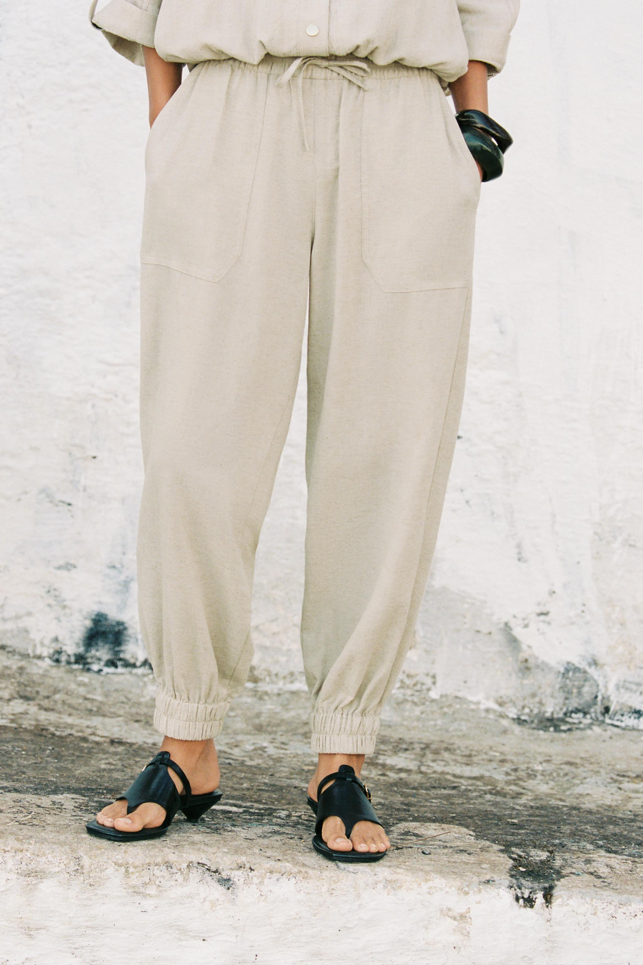 CUFFED HEM PANTS | Zara US