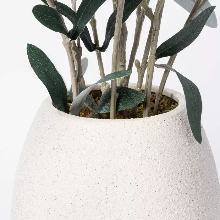 30" x 24" Artificial Olive Plant Arrangement in Pot - Threshold™ designed with Studio McGee | Target