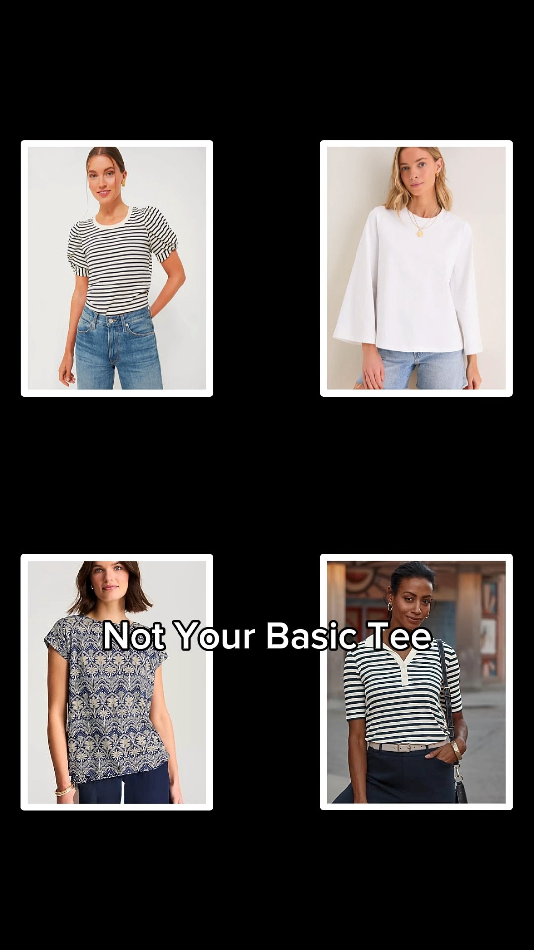 During the warmer months, tee shirts are a wardrobe foundation. They are lightweight, comfortable and they pack well. These tees all have unique styling or patterns. They are not your basic tee! 

#LTKTravel #LTKOver40 #LTKSeasonal