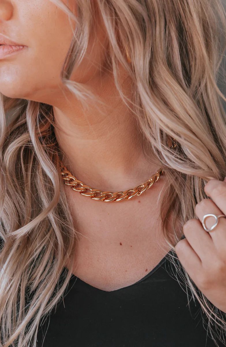Always Been You Gold Chain Necklace | Apricot Lane Boutique