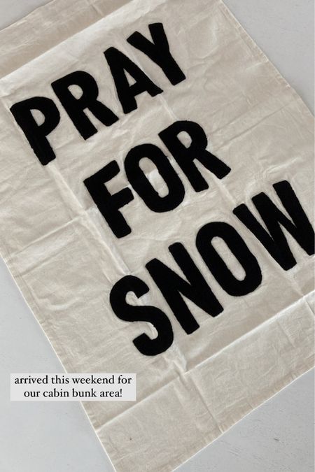 pray for snow 🖤 

#LTKSeasonal #LTKhome #LTKunder100