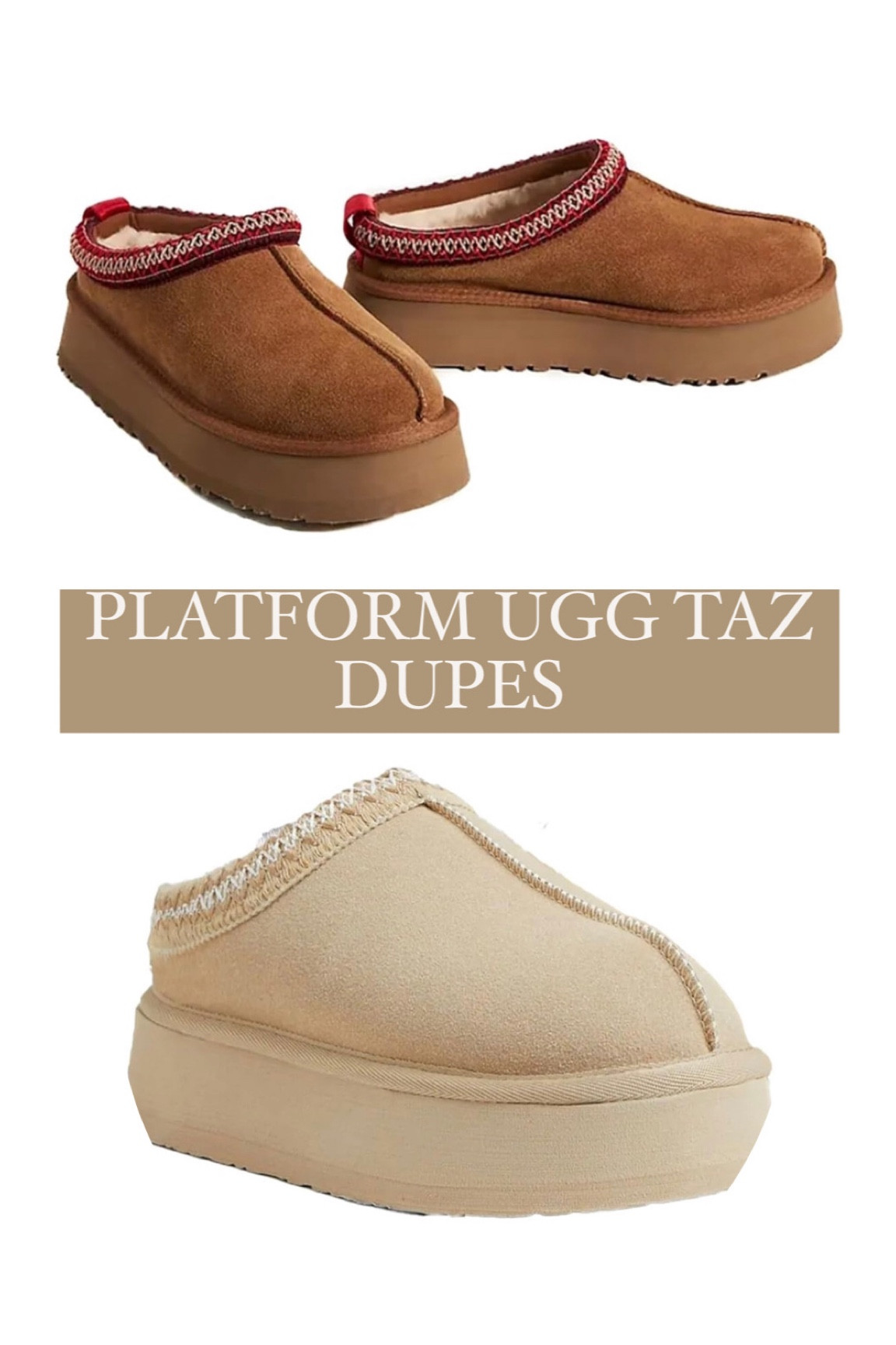 I found some good platform Ugg Taz dupes!

Amazon
Amazon find
Shoes
Fall fashion


#LTKstyletip #LTKSeasonal #LTKfindsunder50