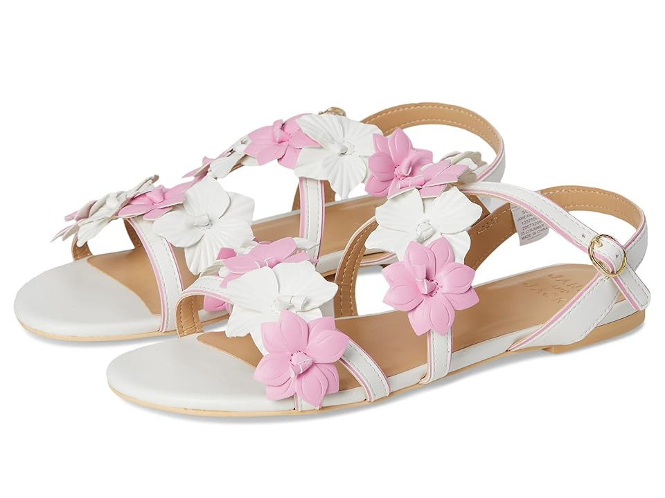 Janie and Jack Floral Sandals (Toddler/Little Kid/Big Kid) Girls Shoes : 12 Little Kid M, Synthetic | Zappos