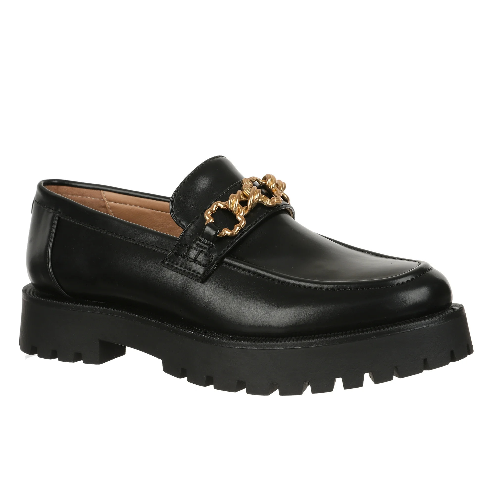 Sam & Libby Women's Rylan Lug Sole Loafer - Walmart.com | Walmart (US)