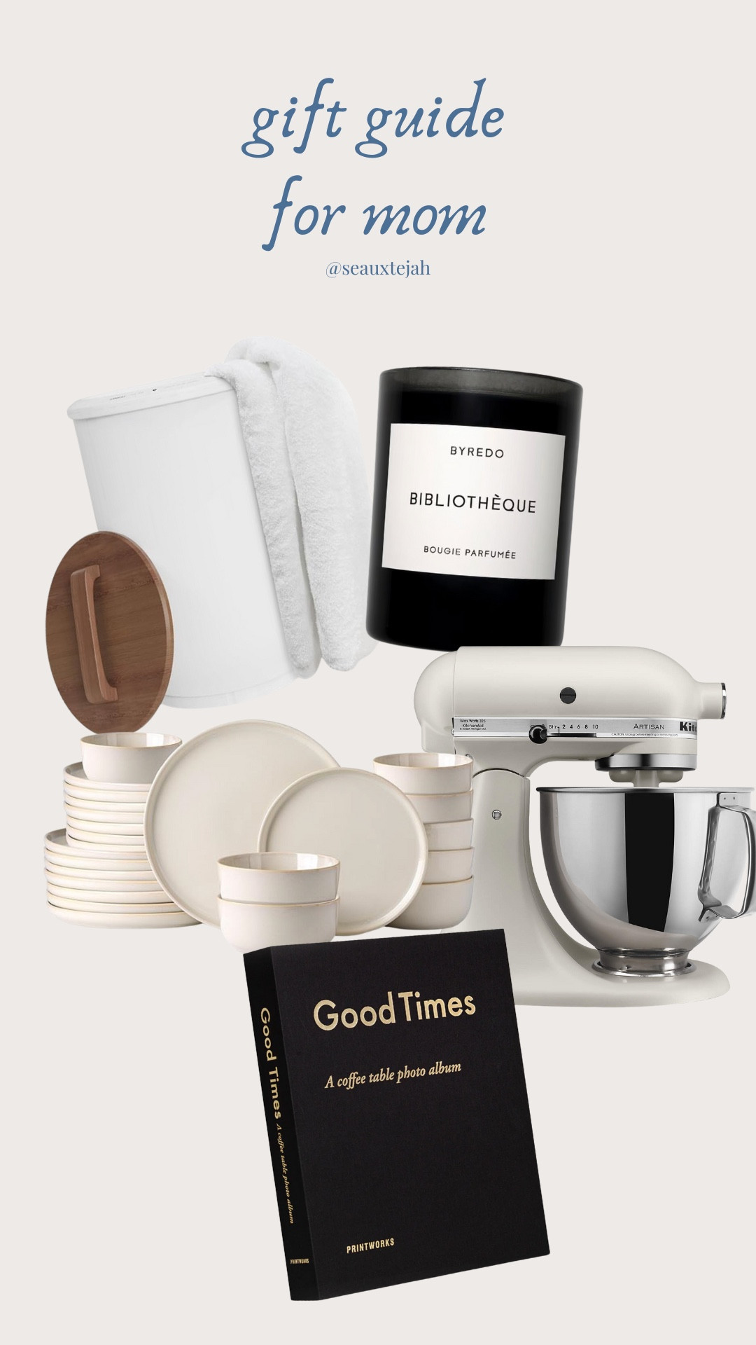 For the mother that enjoys a good home item or a way to protect all of the precious memories she's captured over the years. 

 #LTKGiftGuide #LTKHoliday