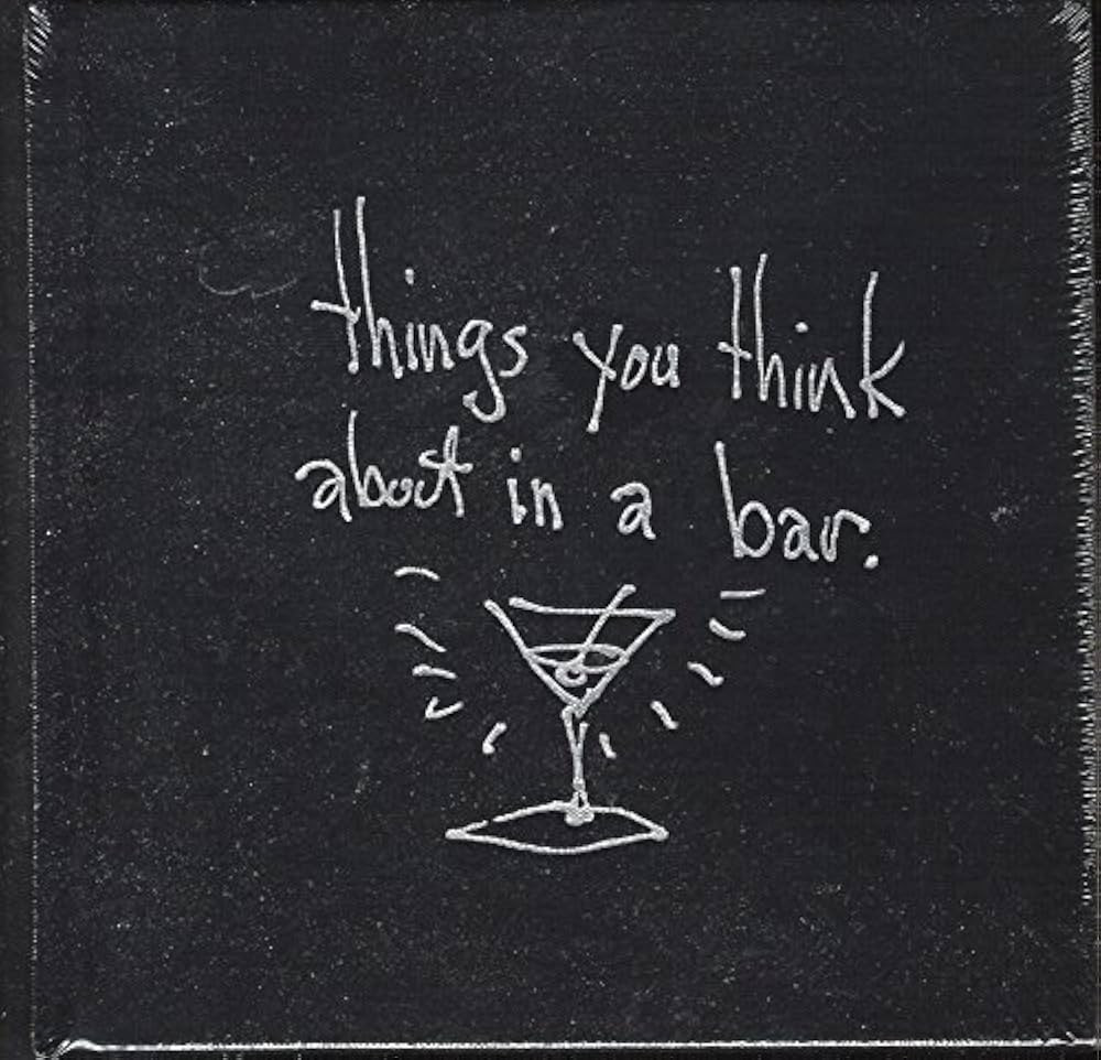 THE NAPKIN ART OF TIM BURTON : things you think about in a bar. | Amazon (US)