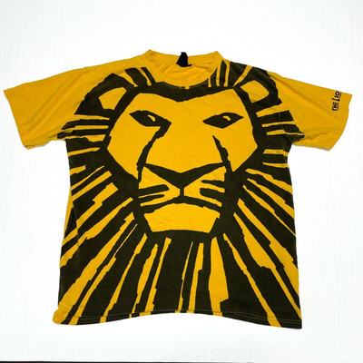Vintage Disney The Lion King Mens XL Broadway Musical Graphic T-shirt | eBay AU