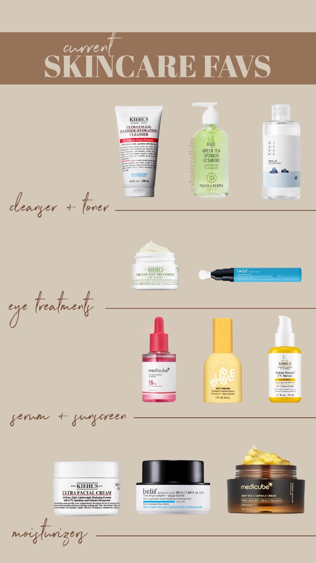 Current Skincare Favs ✨ #routine #skincare #favorites

#LTKFindsUnder50 #LTKFindsUnder100