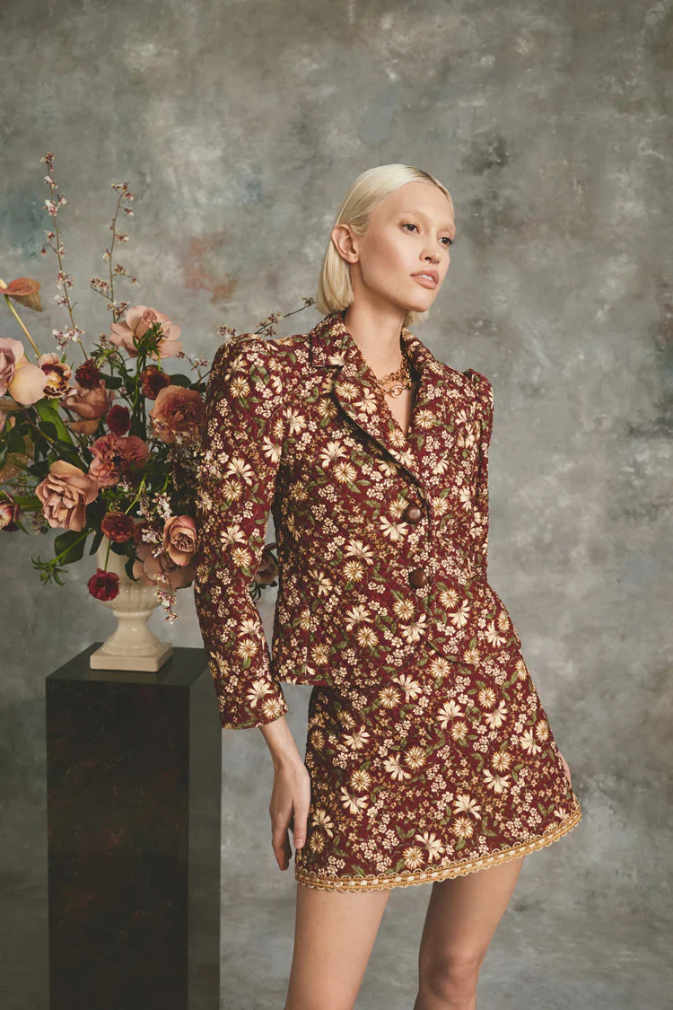 Chrissy Skirt, Millerfleur Chili Oil | The Avenue