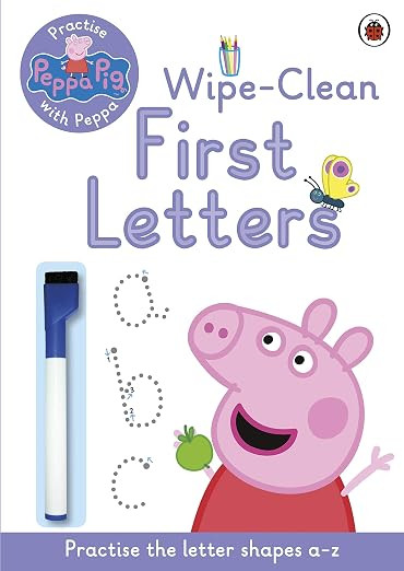 Peppa Pig: Practise with Peppa: Wipe-Clean First Letters | Amazon (UK)