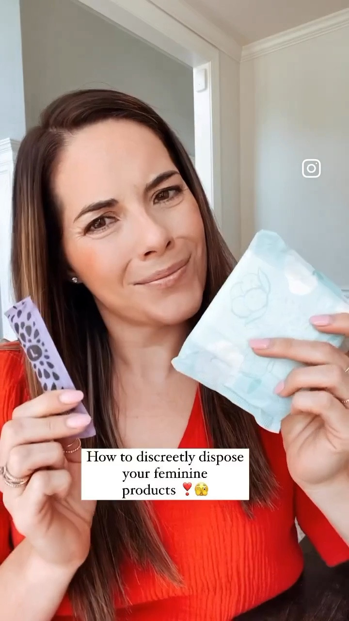 ❣️🫣Have you used a Fab Bag on your period?❣️The portable disposable bags for your tampons and pads are amazing! Gone are the days where you have to flush the tampon or wrap that bloody mess in a tissue to throw it away in the trash 🤢 At a friend’s house? No worries! Sharing a hotel bathroom? No problem! Always have these in your purse for yourself or your teen! You’ll thank me later 😉 Travel approved! Comment LINK in my comments and I’ll send you the shopping link in your DMs!

#period #flow #timeofthemonth #tampon #tamponhack #monthlyflow #ecofriendly #feelgood #teen #hack #momhack #summertime #fabbag #fablittlebag @fablittlebag

#LTKfamily #LTKtravel