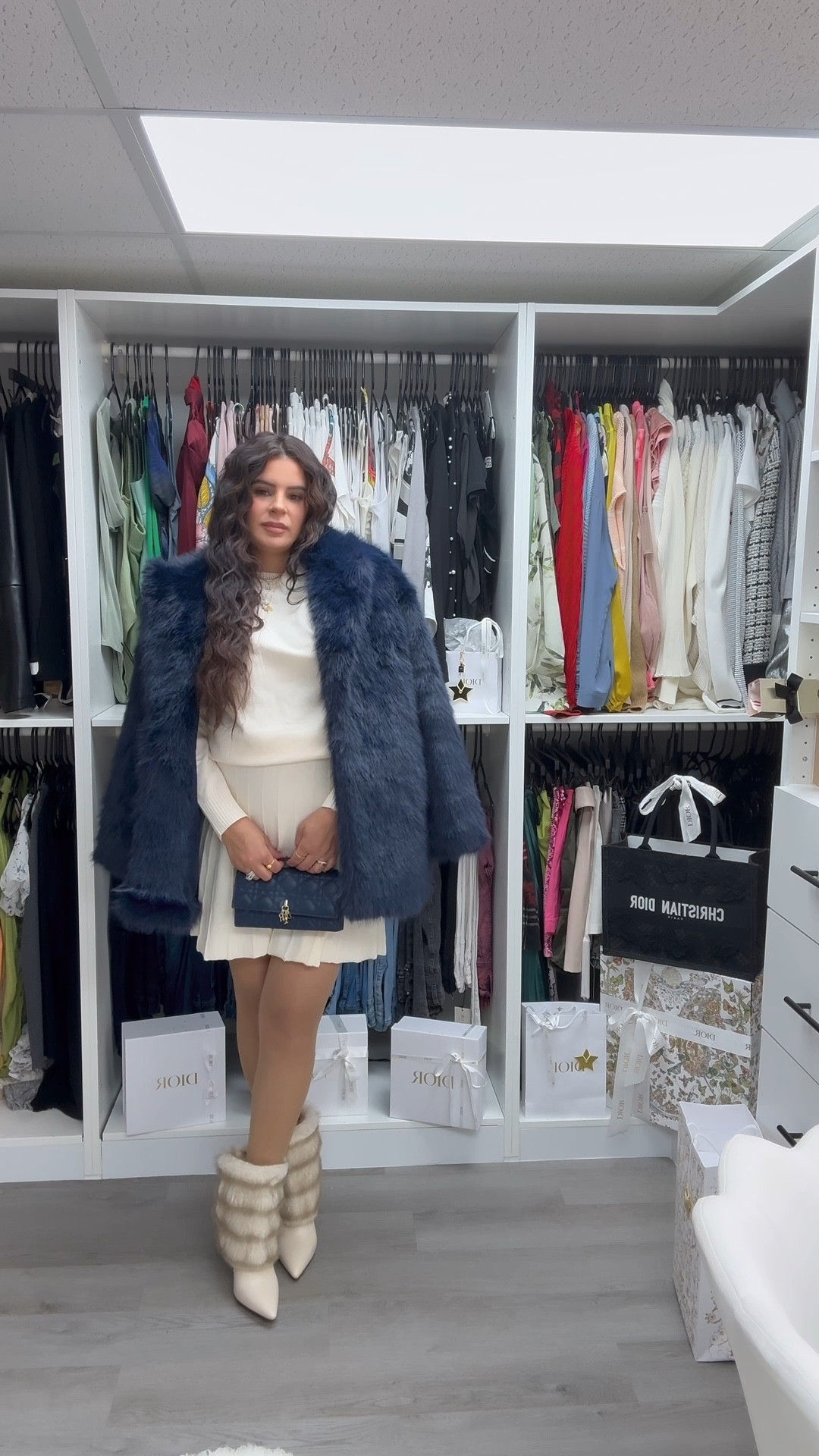 Navy faux fur + soft cream knits = the perfect winter look. 💙✨￼

#LTKootd #LTKgrwm #LTKBeauty

#LTKootd #LTKBeauty #LTKgrwm