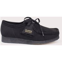 Clarks Originals Mens Wallabee - Colour: Black Suede - Size: 10 | Eqvvs