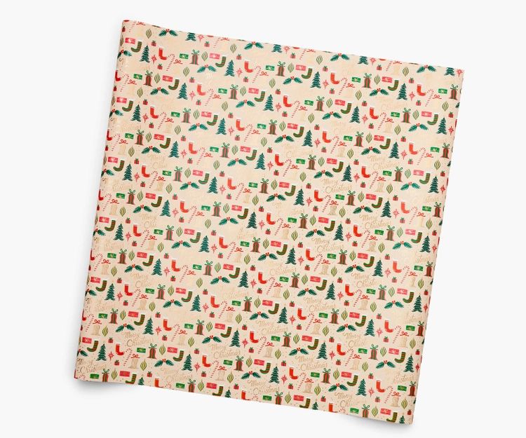 Deck The Halls Wrapping Roll | Rifle Paper Co.