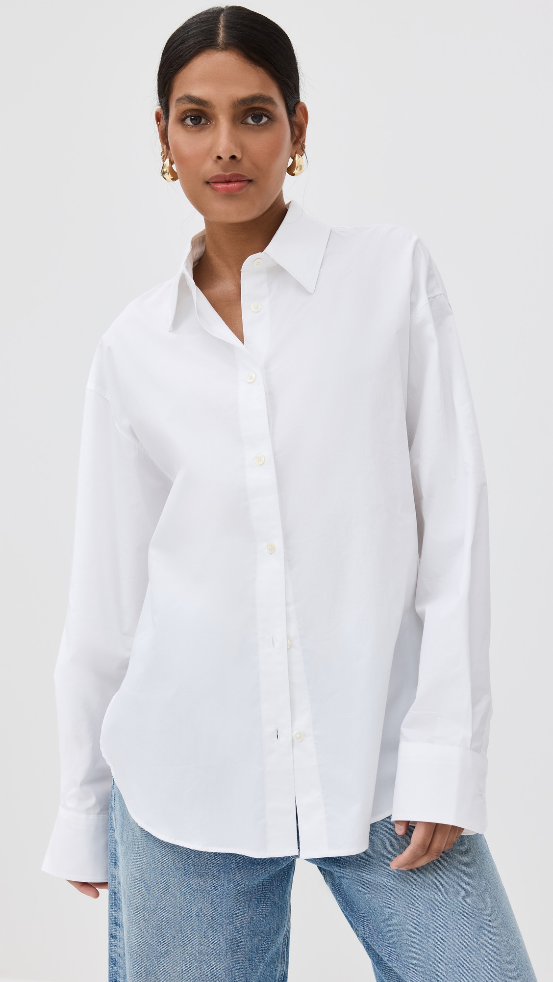 Sold Out NYC The Everything Shirt White L | Shopbop