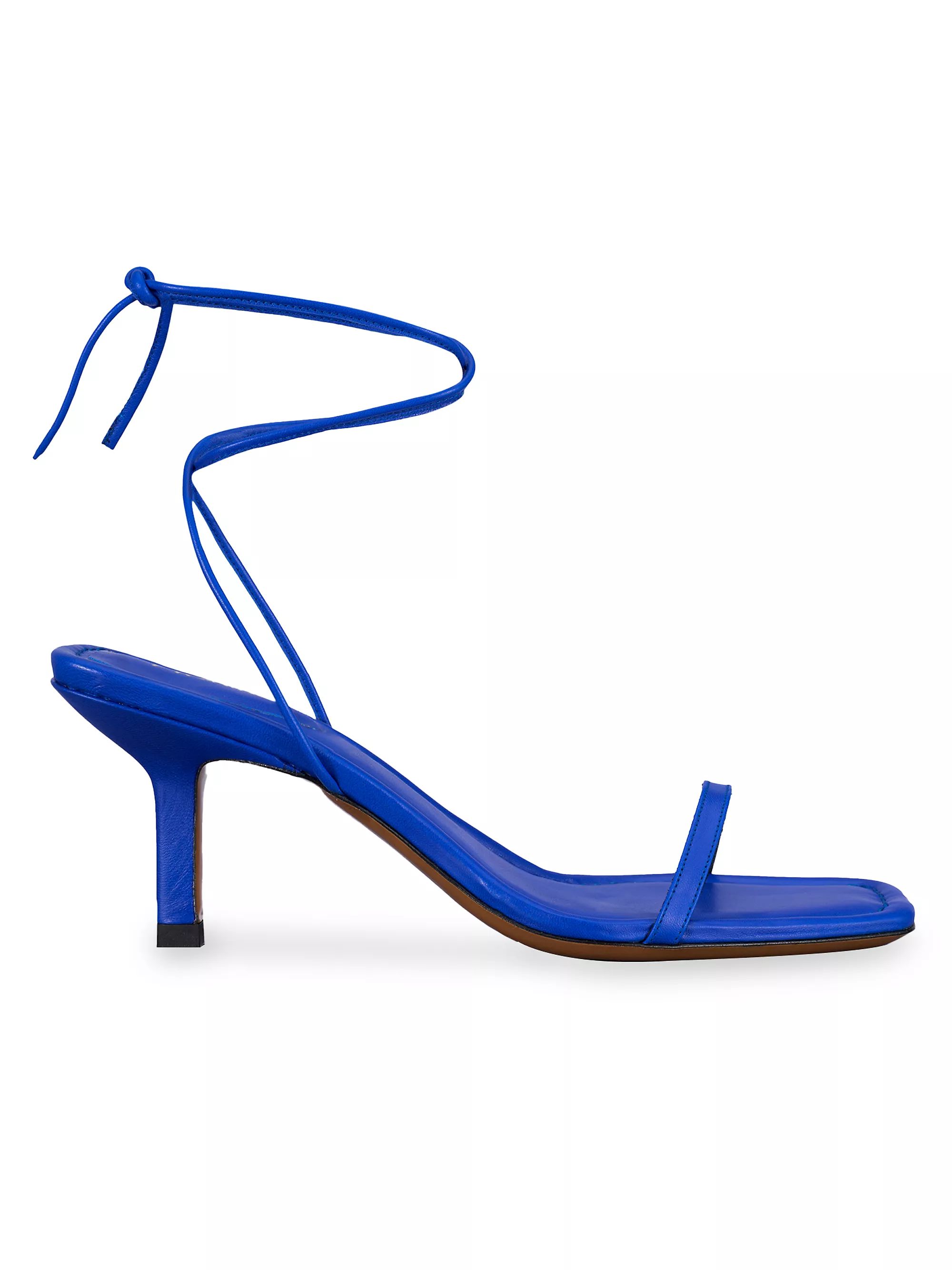 Le Ozzie Leather Lace-Up Sandals | Saks Fifth Avenue