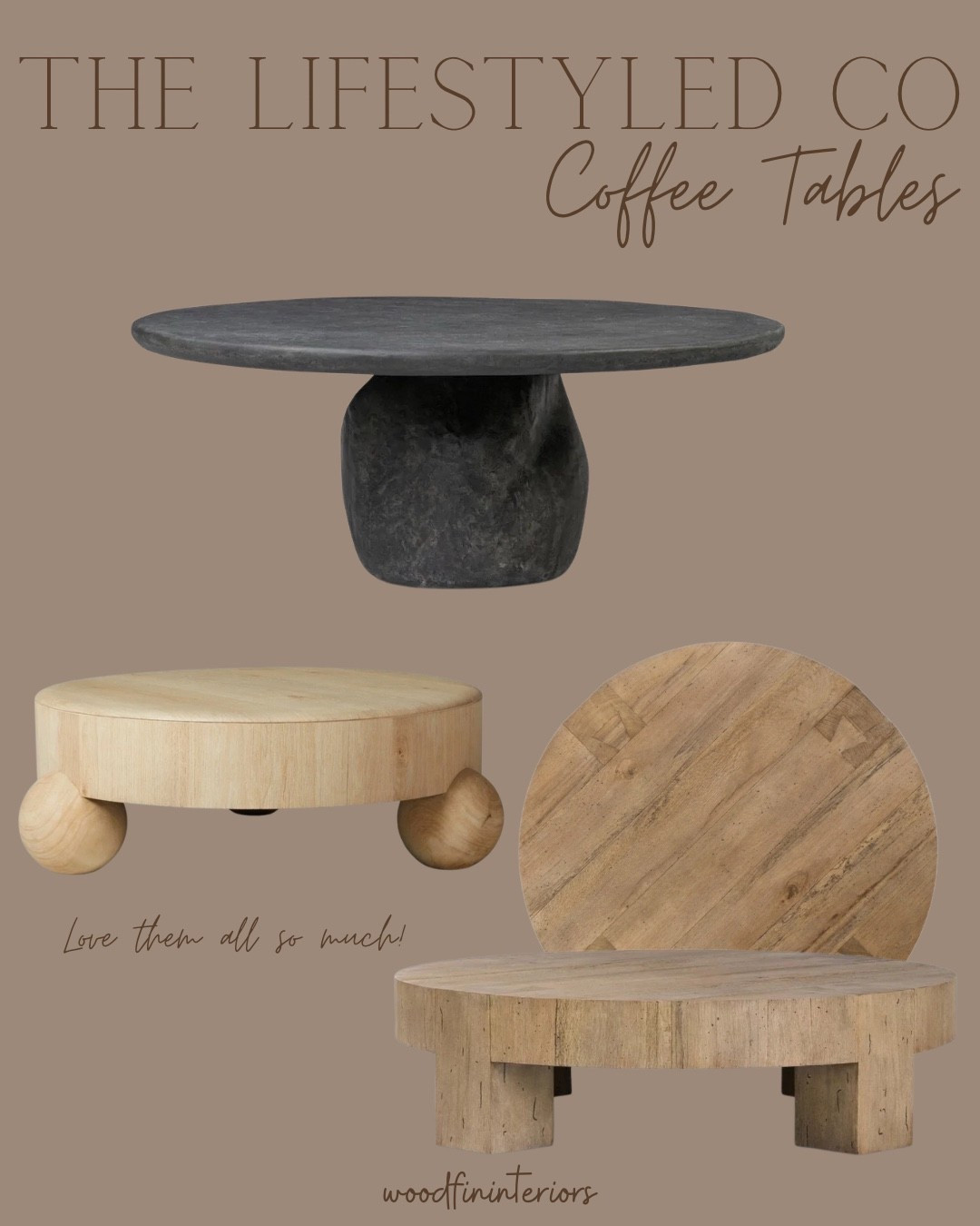 Round coffee tables I’m loving! 

#LTKHome