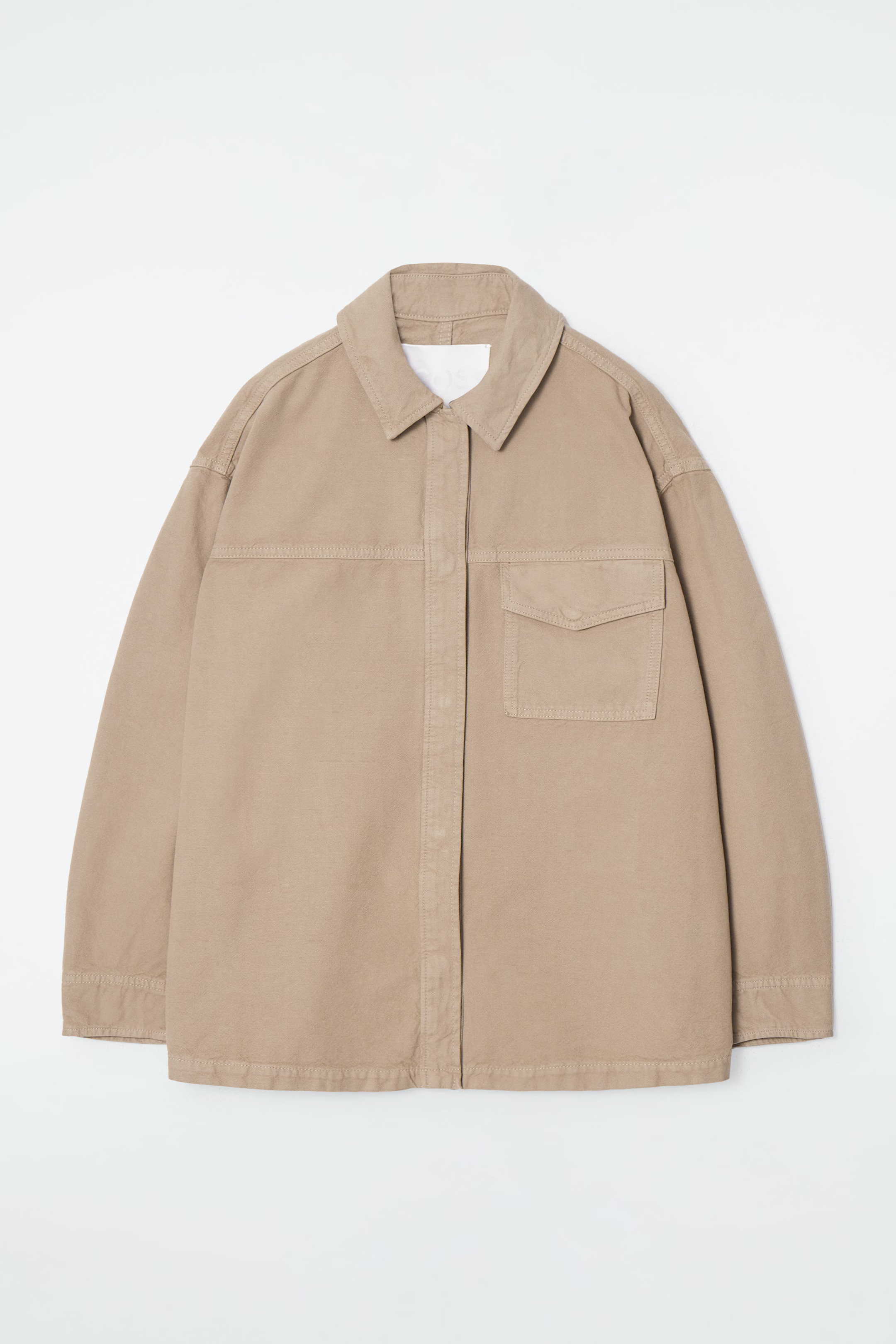 OVERSIZED WORKWEAR OVERSHIRT - KHAKI | COS (AU)