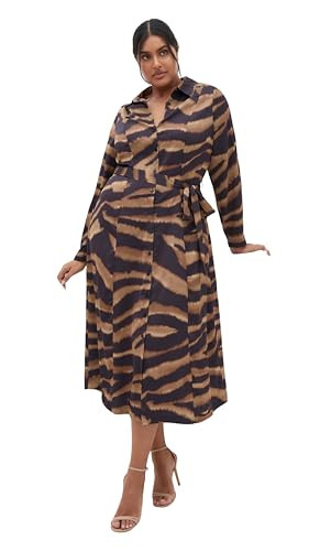 City Chic Women's Plus Size Dress-Untamed | Amazon (US)