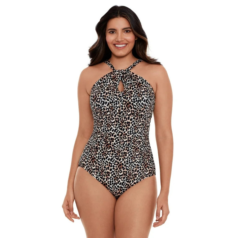 Embrace Your Curves Women's Sloan Swim Suit, 1-Piece | Walmart (US)
