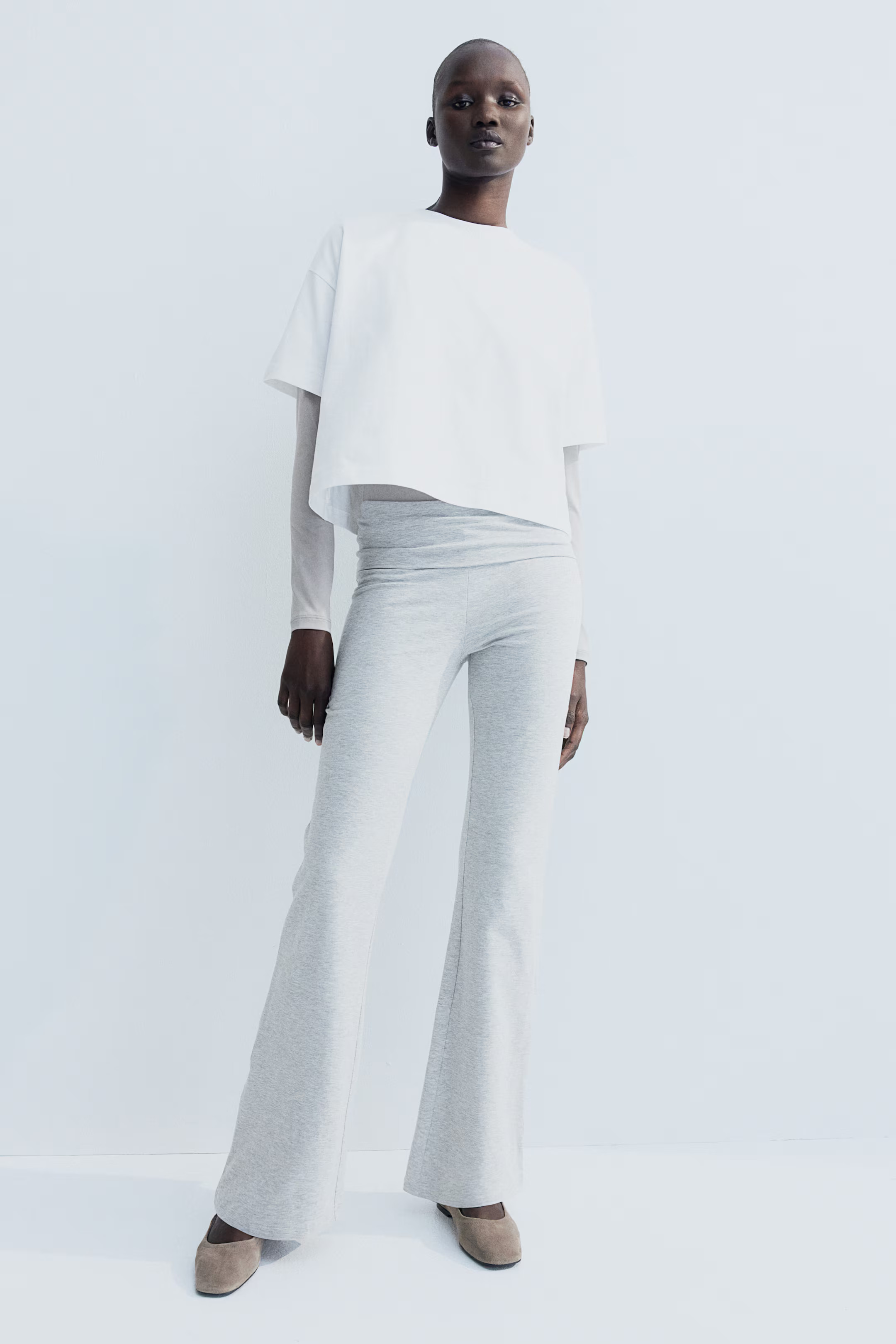 Flared Jersey Pants | H&M (US + CA)
