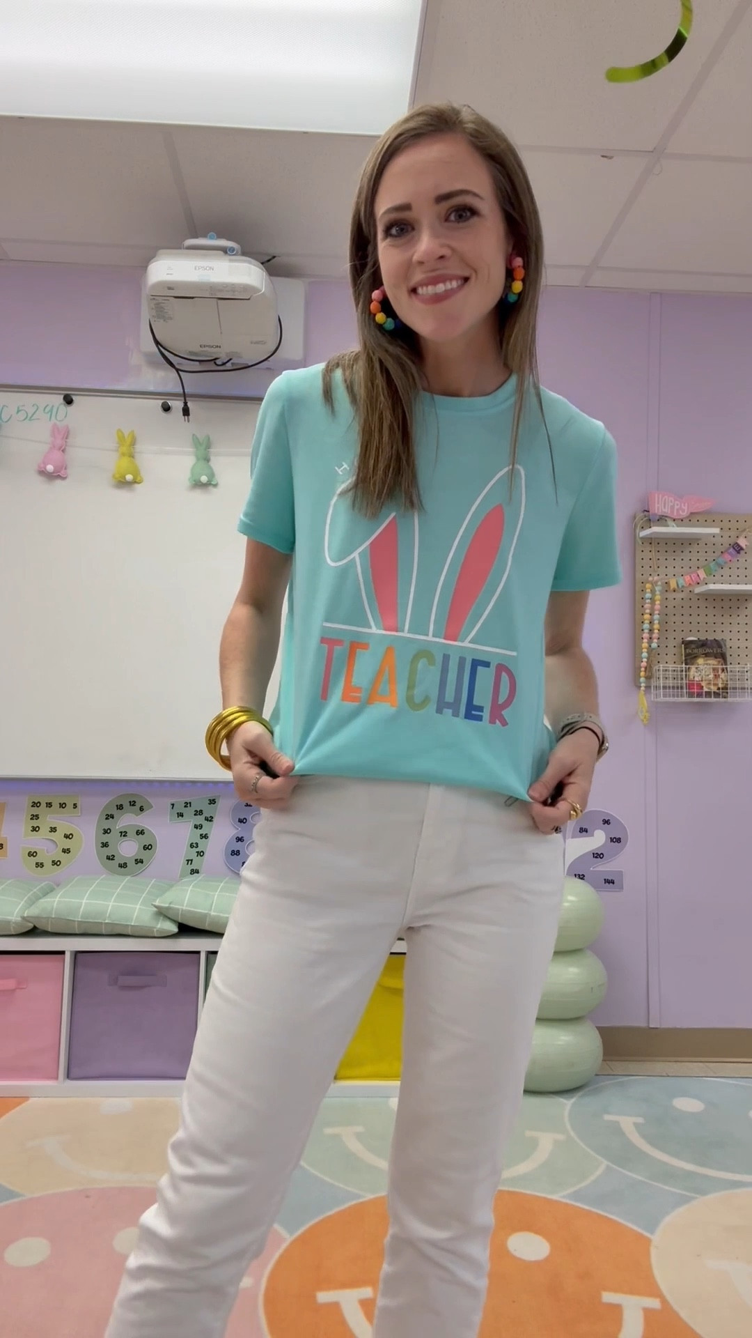 One “hoppy” teacher! 🐰 dressing for holidays in the classroom is one of my favorite things! #LTKTeacher

#LTKSeasonal