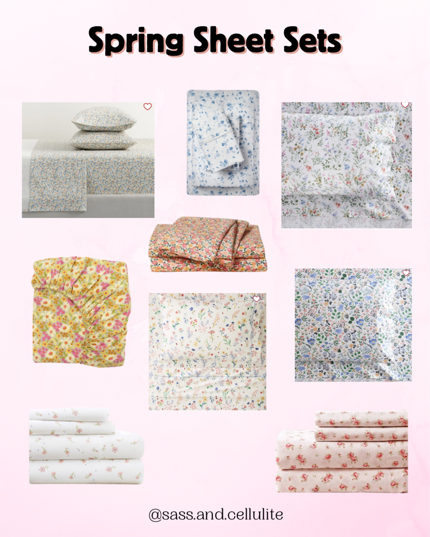 Just switched my bedding over to lightweight spring floral sheets! I got my set on clearance at Home Goods, but here’s a few other cute floral sheet sets from spring home decor!

#LTKhome #LTKSeasonal