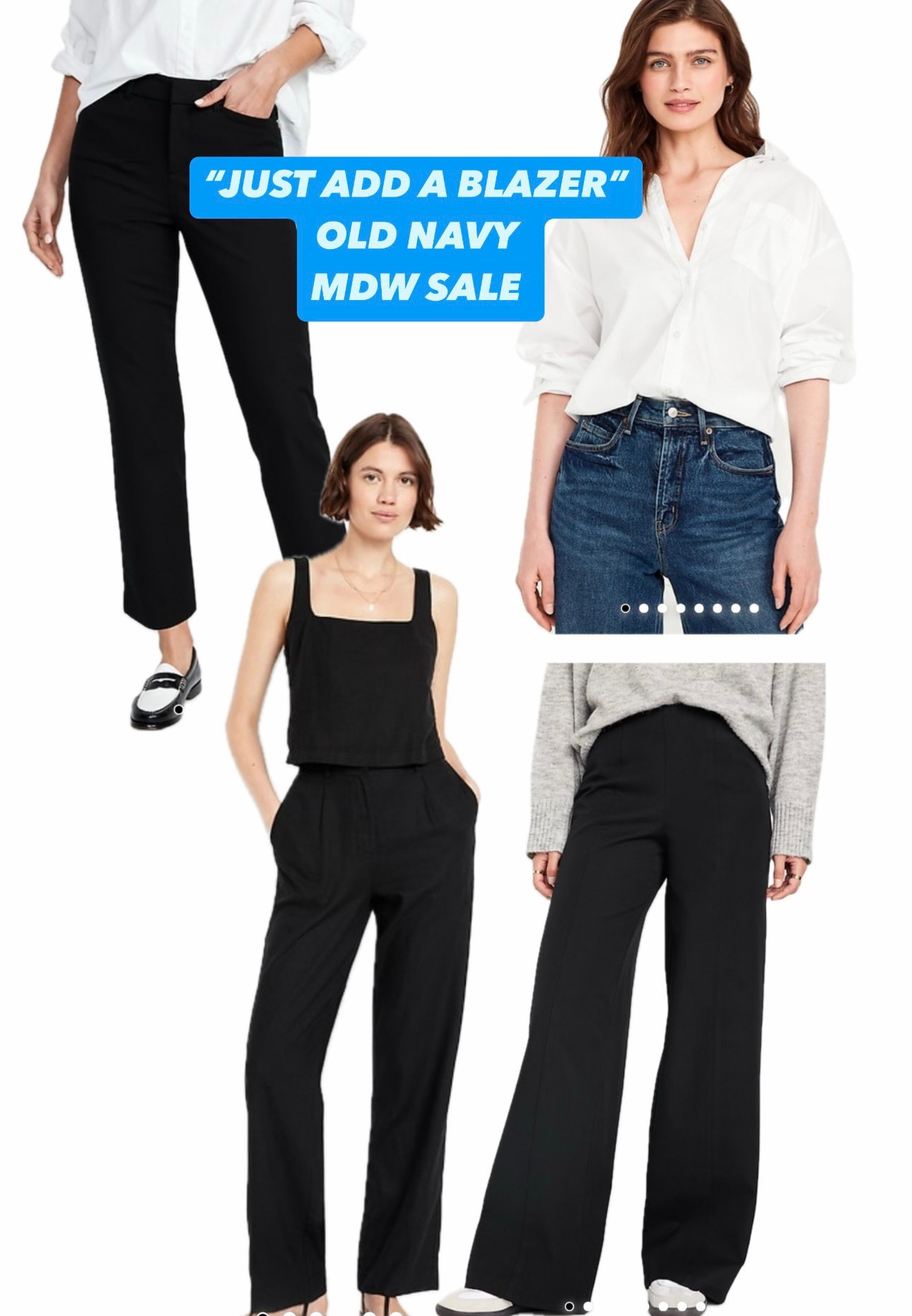 Old Navy | Business casual, Memorial Day Sale 💫 staple wardrobe necessity’s! Just add a blazer and you’re good to go!!!

#LTKSummerEdit #LTKStyleTip #LTKWorkwear