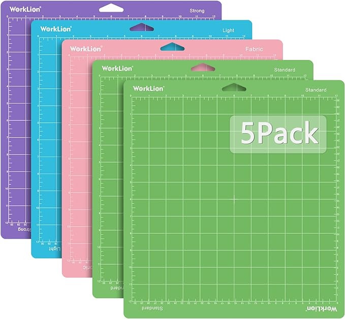 Cutting Mat 12x12 Compatible with Maker/Maker 3/Maker 4/Air 2/Explore 3/4, Variety Sticky（Stand... | Amazon (US)