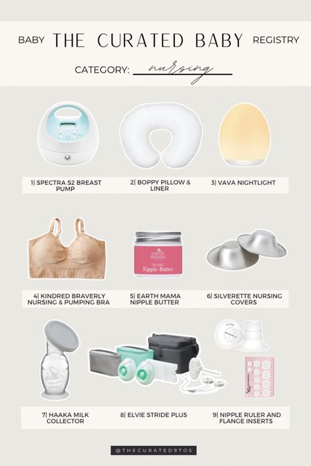 The Curated Baby Registry | 9 Must Have Items by Category | Nursing

Baby registry, baby gifts, baby must haves, nursing, pumping, breastfeeding, pumps, Boppy pillow, nursing pillow, nightlight, nursing bra, kindred braverly, nursing and pumping bra, sublime, silverettes, nipple cream, earth mama, haaka, hand pump, elvie stride, cooler, flange inserts, nipple ruler, breastfeeding must haves 

#LTKbump #LTKbaby #LTKfamily